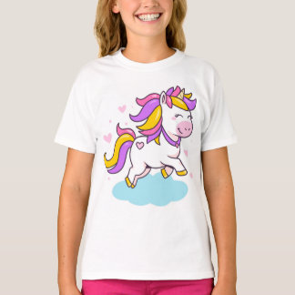 T-shirt Dessin de Unicorne adorable - Mignonne & Magique G