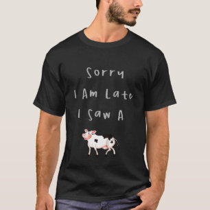T-shirt Dessin de vache pour enfants Citation de vache Dés