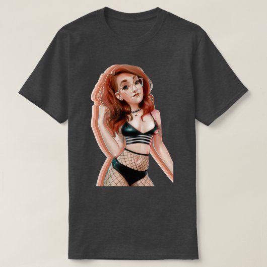 T-shirt Dessin de version alt (Design devant)