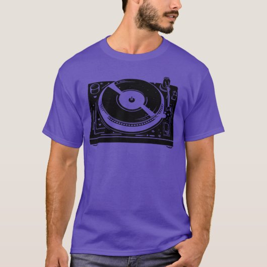 T-shirt Dessin DJ (Devant)
