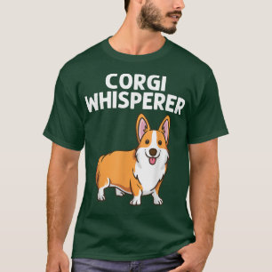 T-shirt Dessin drôle de Corgi pour hommes femmes Chien Cor