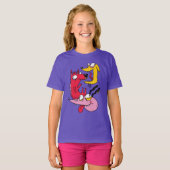 T-shirt Dessin Drôles de Chiens Fous (Devant entier)
