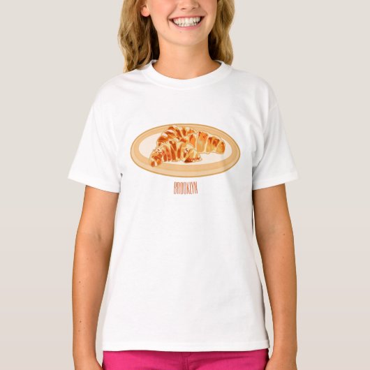T-shirt Dessin du Croissant (Devant)