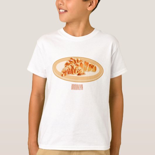 T-shirt Dessin du Croissant (Devant)