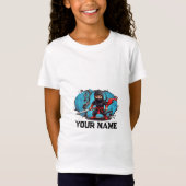 T-Shirt Dessin du guerrier Ninja (Devant)