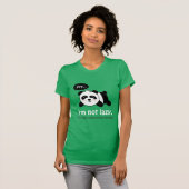 T-shirt Dessin du Panda dormant mignon (Devant entier)