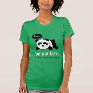 T-shirt Dessin du Panda dormant mignon