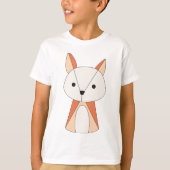T-shirt Dessin en mode foncé Fox (Devant)