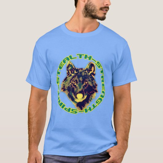 T-shirt dessin floral rétro (Devant)