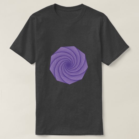 T-shirt dessin géométrique (Design devant)