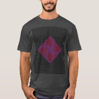 T-shirt dessin géométrique