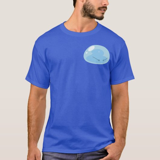 T-shirt dessin géométrique Violet (Devant)