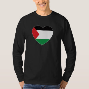 T-shirt dessin graphique du pavillon de palestine mignon