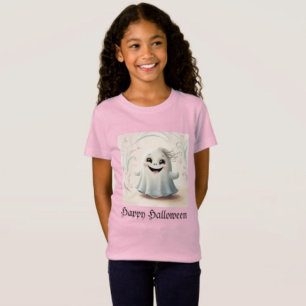 T-Shirt Dessin Halloween d'un ami fantomatique adorable