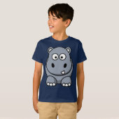 T-shirt Dessin hippo Tee (Devant entier)