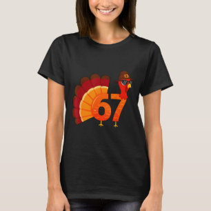 T-shirt Dessin humoristique 67 Dinde Drôle Cadeau Humour d