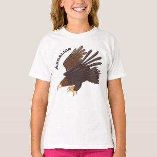 T-shirt dessin humoristique d'aigle royal