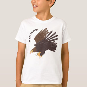 T-shirt dessin humoristique d'aigle royal
