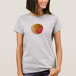 T-shirt Dessin Luna Vintage Lune