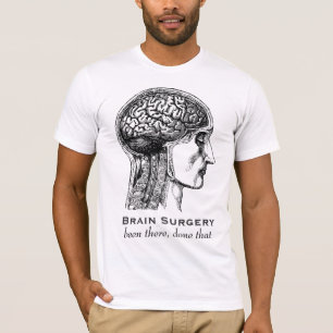T-shirt Dessin Médicale d'antiquité de neurologues de