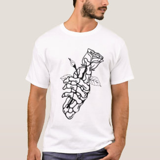 T-Shirt Dessin Minimaliste Abstrait en Ligne
