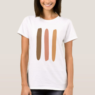 T-shirt Dessin minimaliste moderne d'art Abstrait