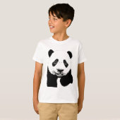 T-shirt Dessin Panda (Devant entier)