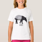 T-shirt Dessin sur Tapir (Devant)