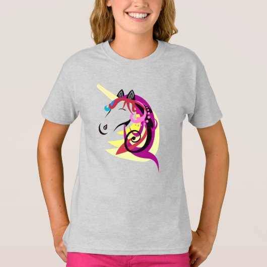 T-shirt Dessin Unicorn (Devant)