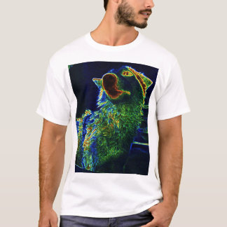 T-shirt dessiné par l'artiste, Gonzo le chien cosm