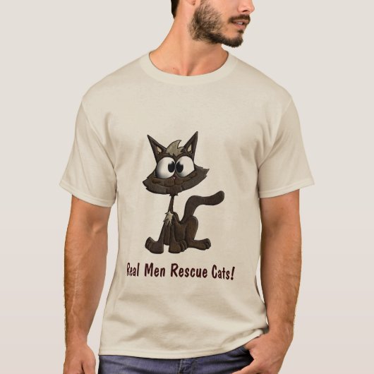 T-shirt Dessins amusants pour amateurs de chats ! (Devant)