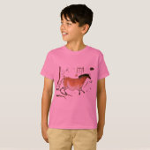 T-shirt Dessins de grotte Lascaux (Devant entier)