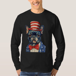 T-shirt Dessins patriotiques du drapeau américain du 4 jui