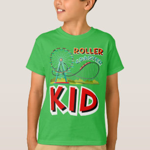 T-shirt Dessous de verre à rouleaux pour enfants