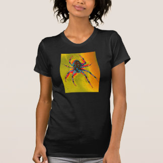 T-shirt Dessous psychédélique d'araignée par KLM
