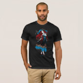 T-shirt Dessus chic d'ange de rockabilly d'Emma (Devant entier)