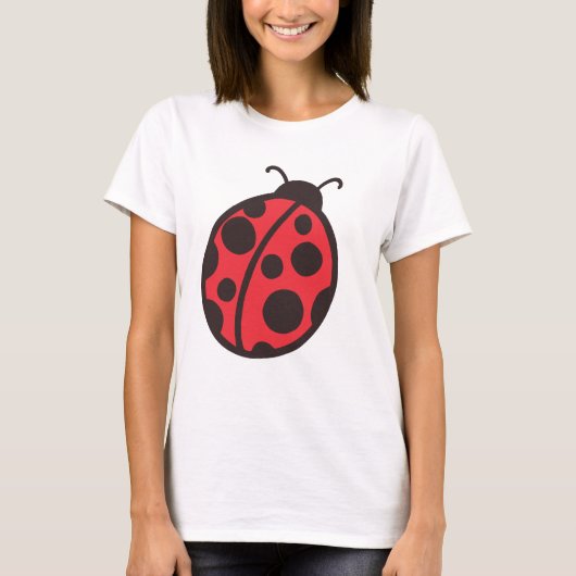 T-shirt Dessus coccinelle (Devant)