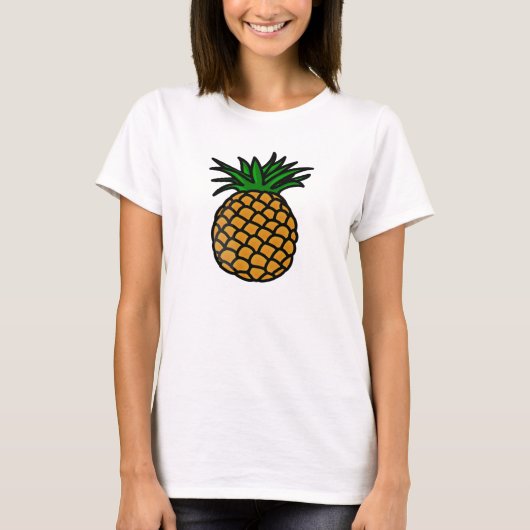 T-shirt Dessus d'ananas (Devant)