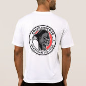 T-shirt Dessus de compression de club de Borehamwood BJJ (Dos)