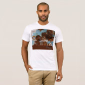 T-shirt Dessus de fille de Bling Bling (Devant entier)