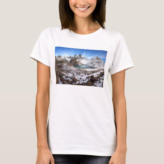 T-shirt Dessus de Fitz Roy (Devant)