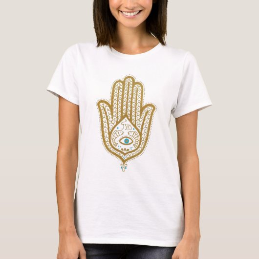 T-shirt Dessus de Hamsa (Devant)