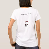 T-shirt Dessus de masse cynique de dames (Dos)