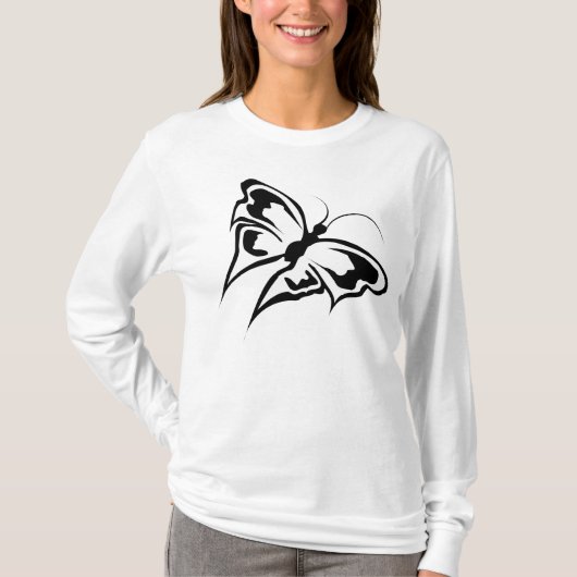 T-shirt Dessus de papillon (Devant)