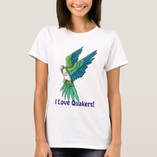 T-shirt Dessus de quaker (Devant)