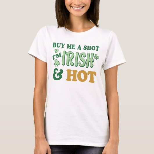 T-shirt Dessus de spaghetti de dames du jour de St Patrick (Devant)
