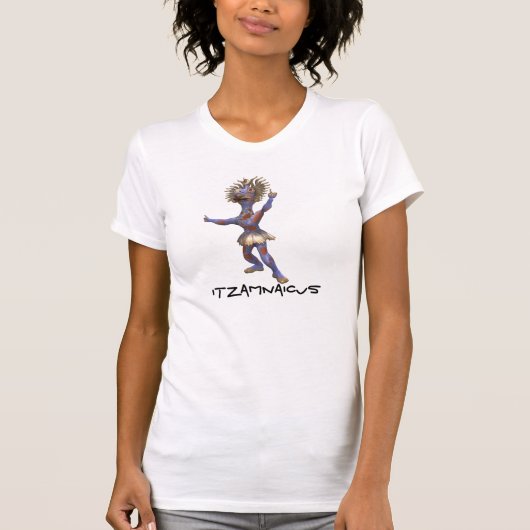 T-shirt Dessus de spaghetti de dames Itzamnicus (Devant)