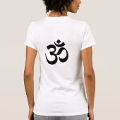 T-shirt Dessus d'ohm de yoga (Dos)