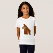 T-Shirt Dessus frais et mignons pour des enfants (Devant entier)