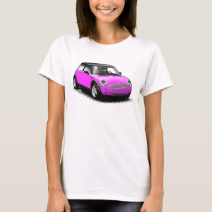 T-shirt Dessus moderne de dames de voiture de roses indien